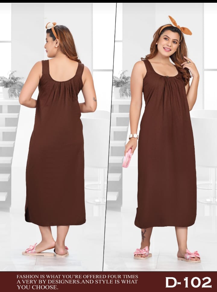 Mocha Bliss Sleeveless Lounge Dress