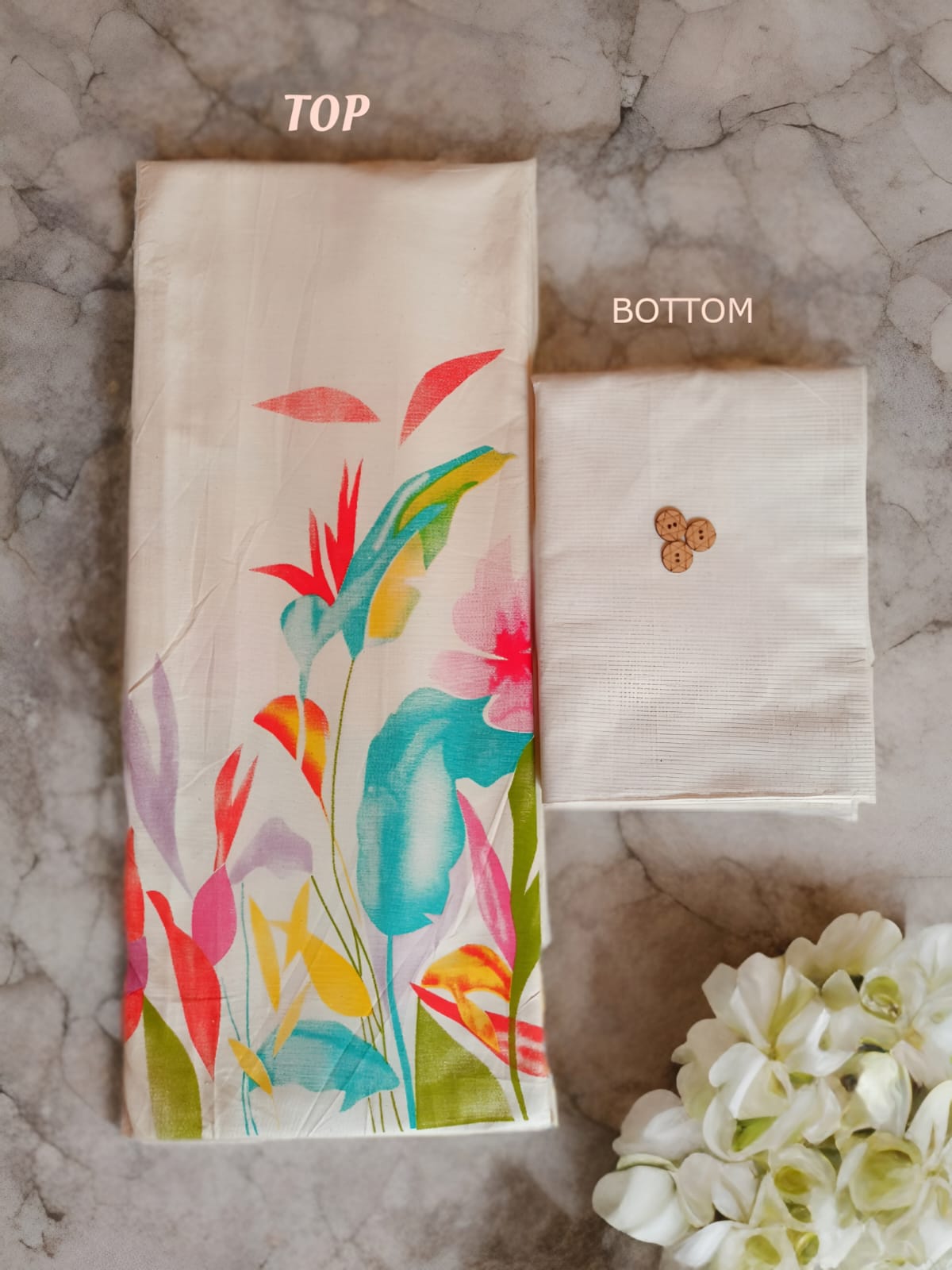 Floral Bloom Printed Suit Set